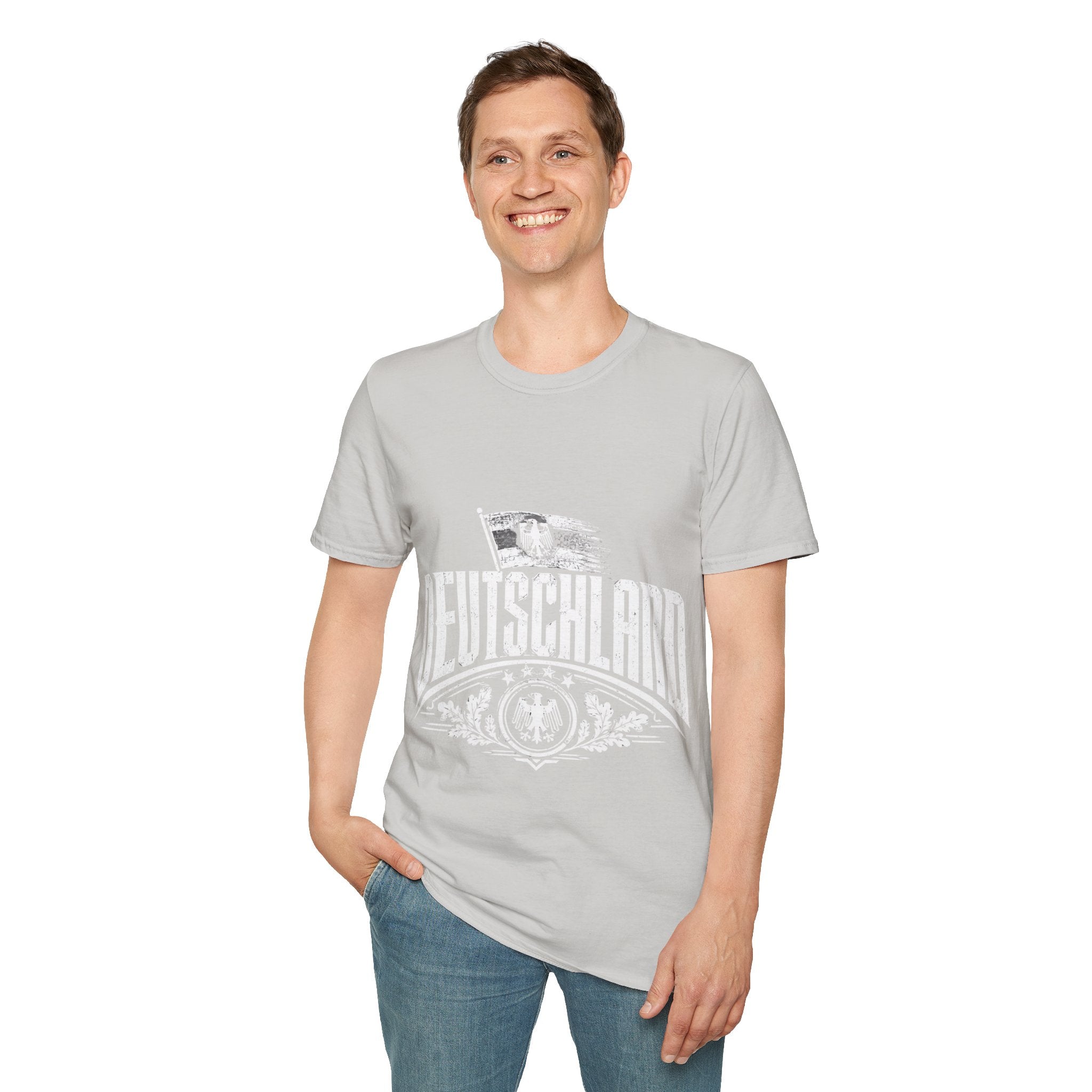 Germany Deutschland T-Shirt — Vintage German Crest Soccer Fan Tee