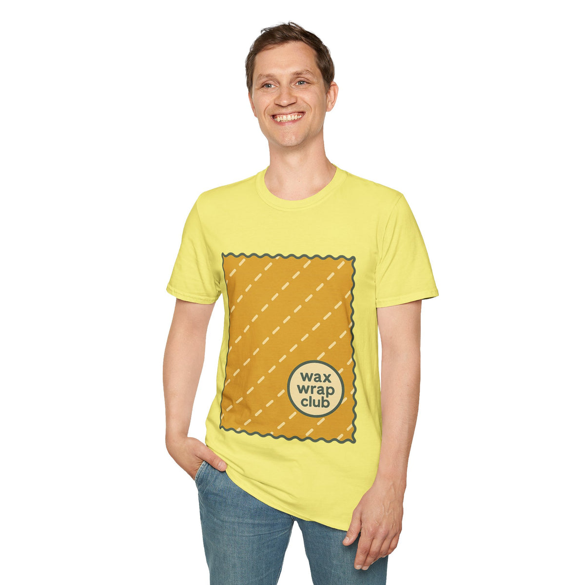 T‑Shirt — "Work Hard Stay Humble" Minimal Yellow Patch Design- Trending Now - September 2026