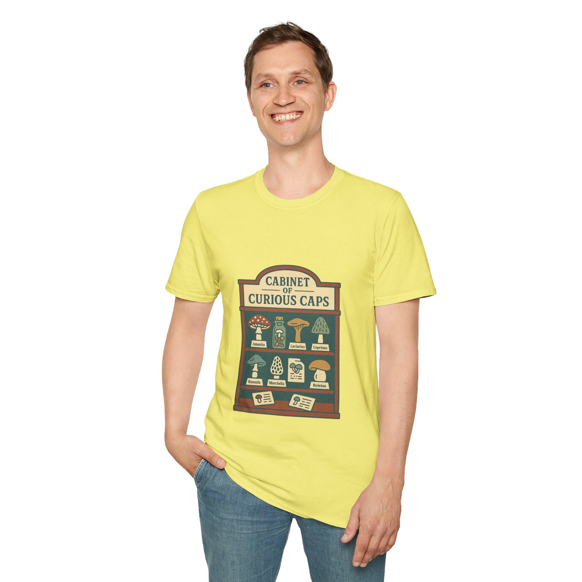 T-Shirt — Cabinet of Curious Caps Vintage Apothecary Graphic Tee - Trending Now - October 2026