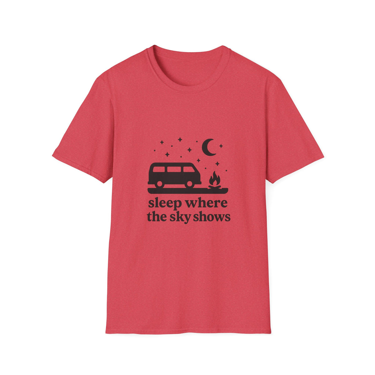 Retro Camper Night Sky T-Shirt - Trending Now - August 2026