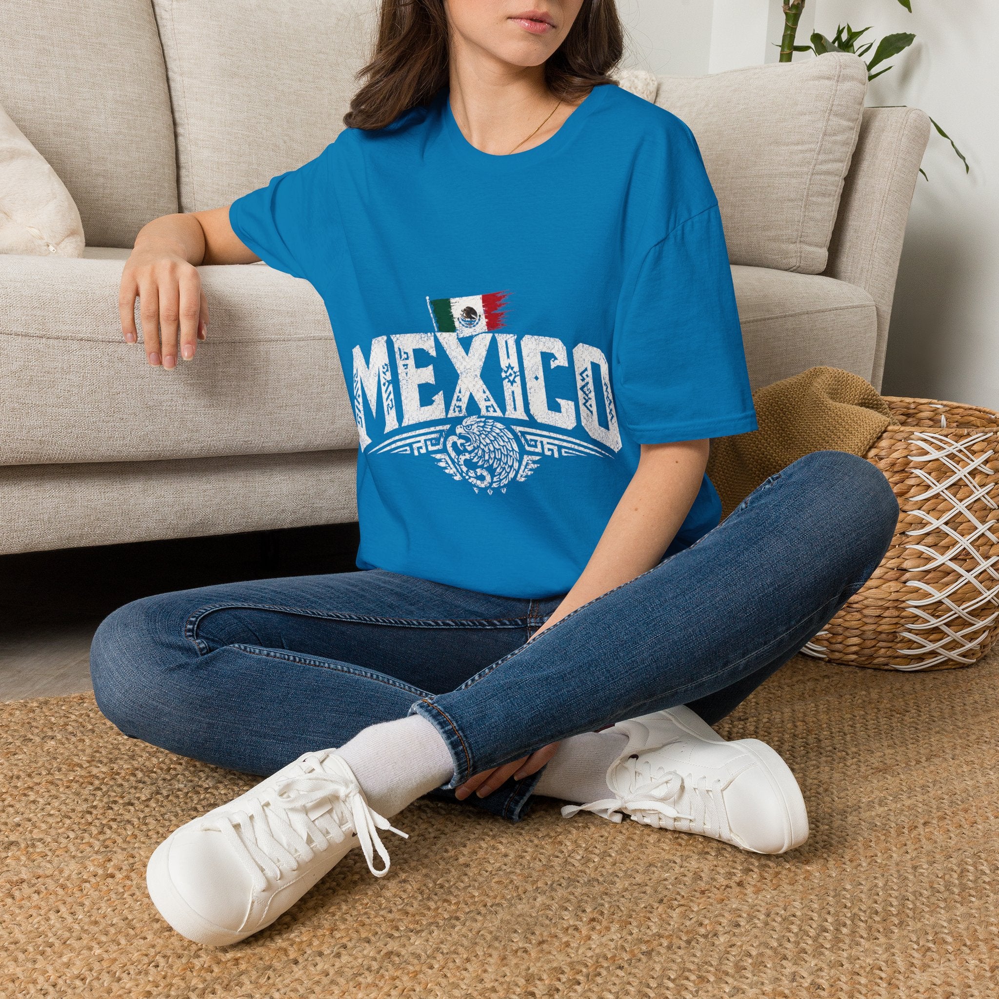 Mexico Vintage Flag T-Shirt