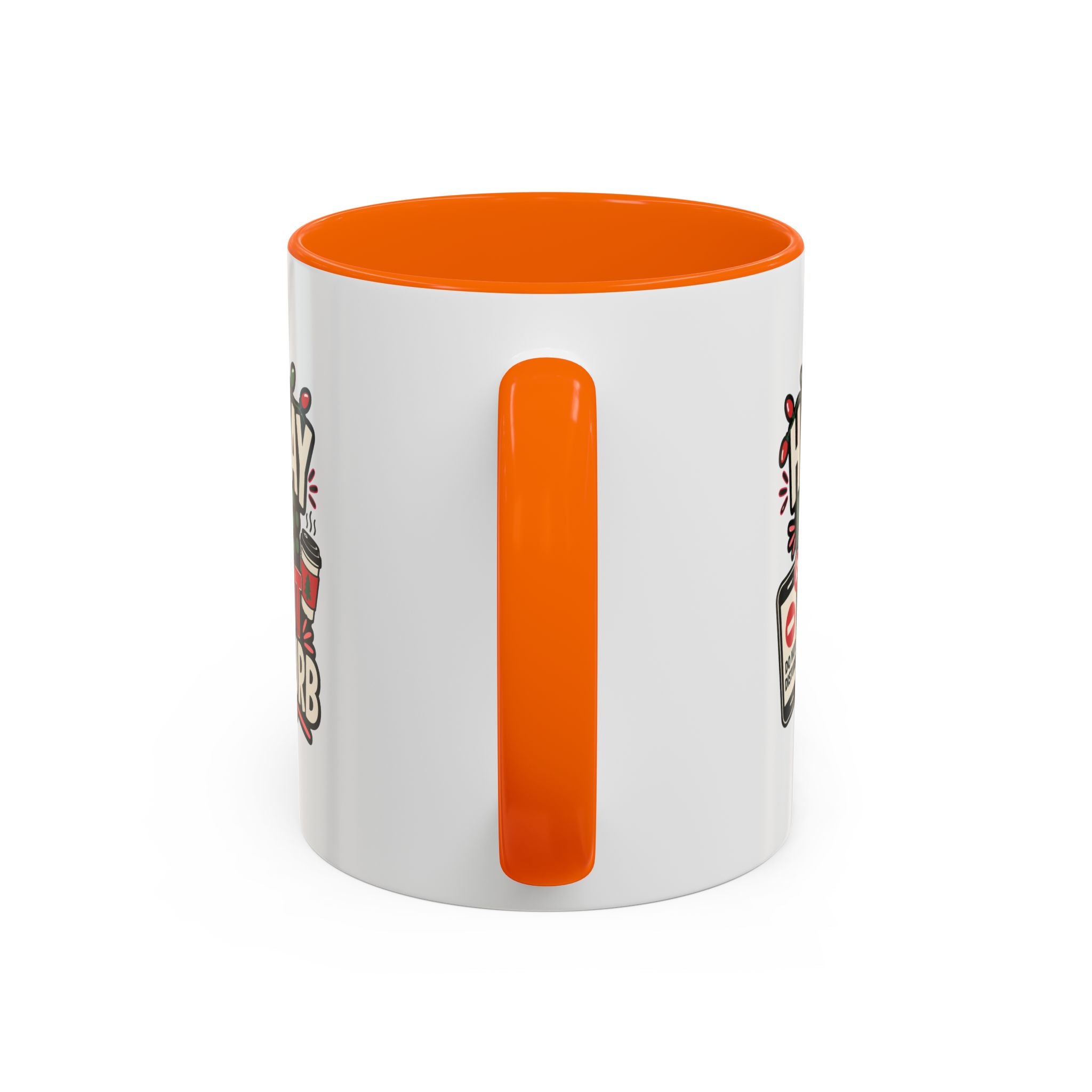 Modern Day Christmas Holiday Mode Coffee Mug — "Do Not Disturb" Accent Christmas Mug