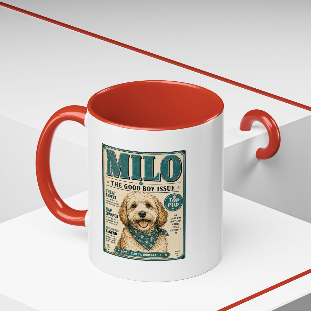 Milo Bailey Dog Dad Mom Milo 'The Good Boy Issue' Coffee Mug