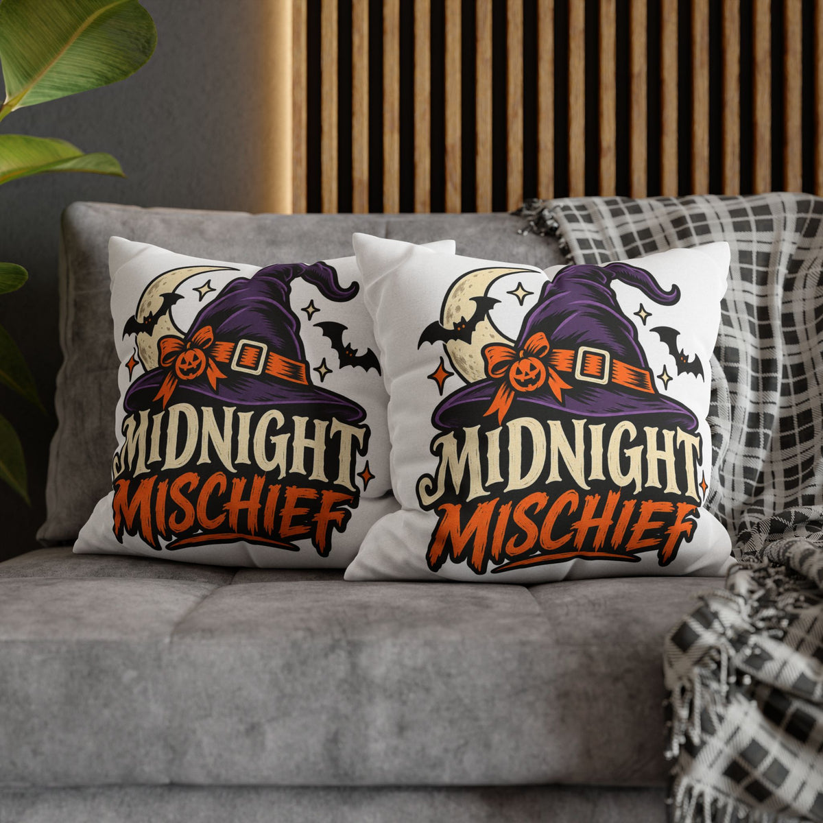 Midnight Mischief Halloween Pillowcase