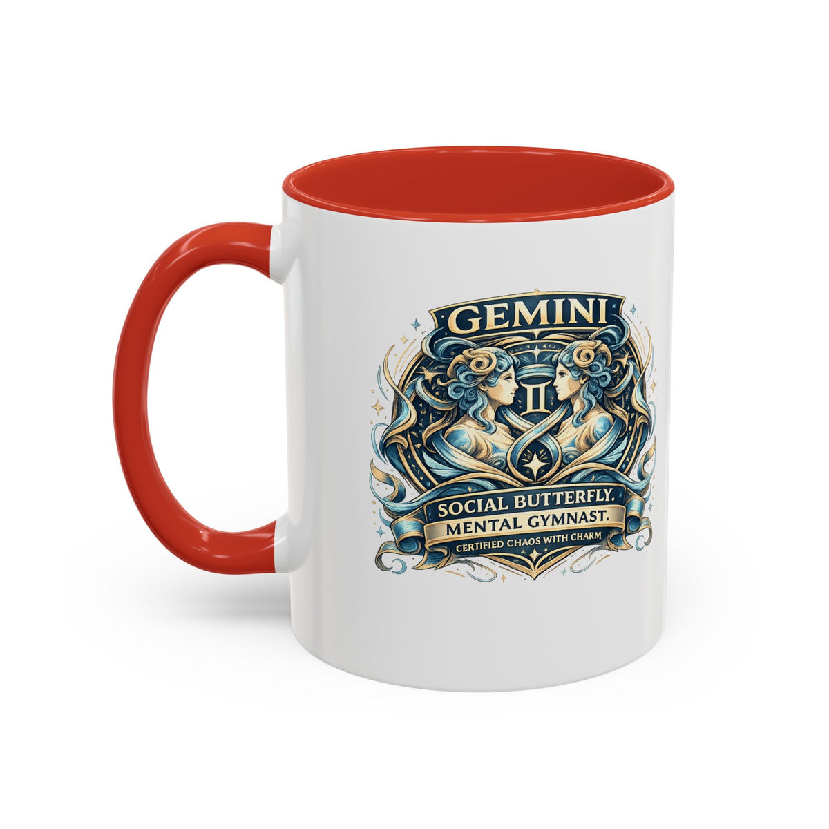Zodiac  Gemini Accent Coffee Mug