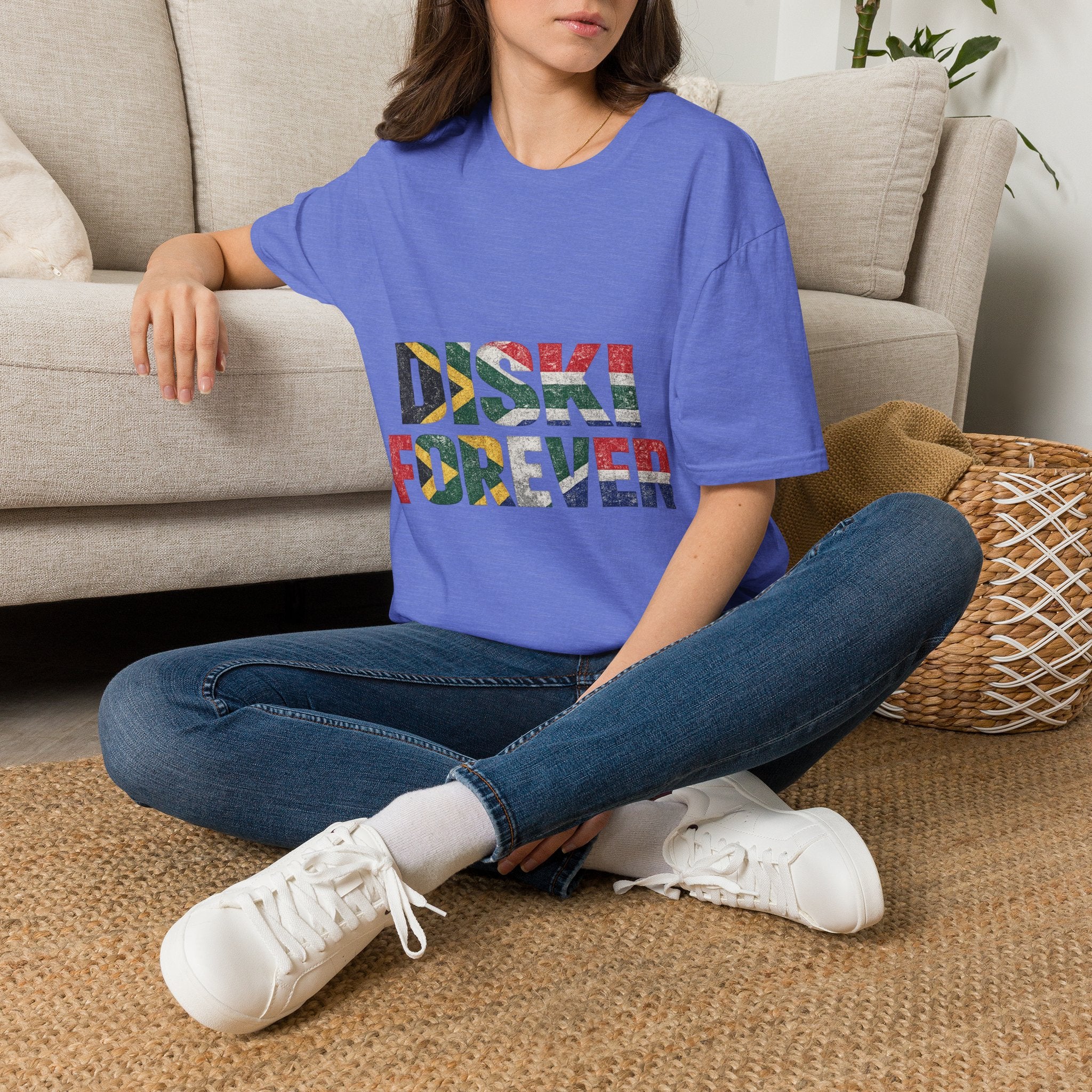 South Africa Diski T‑Shirt — "DISKI" South African Soccer Pride Tee