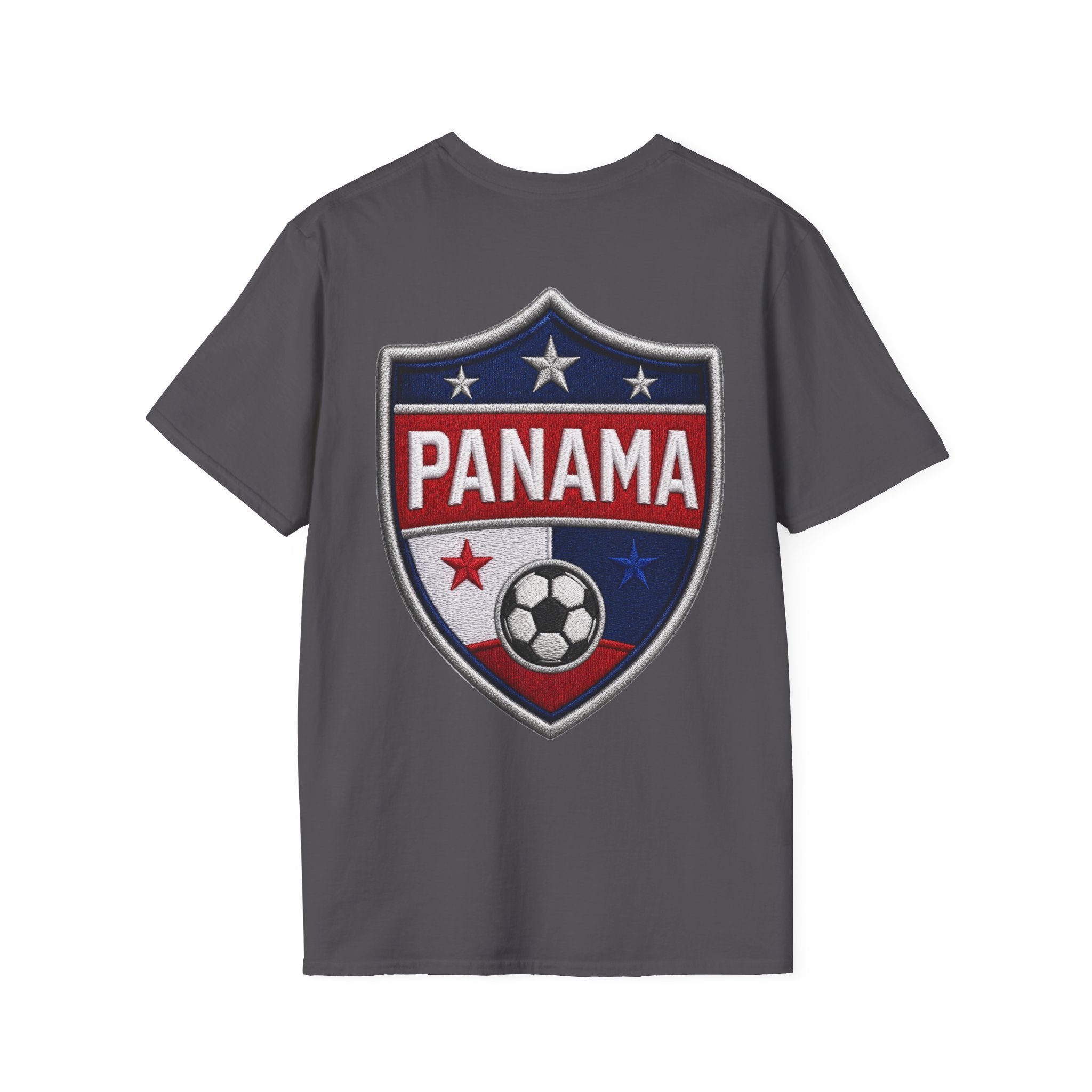 Canal Force Soccer T-Shirt - Patriotic Player Graphic Tee - Panama Shirt