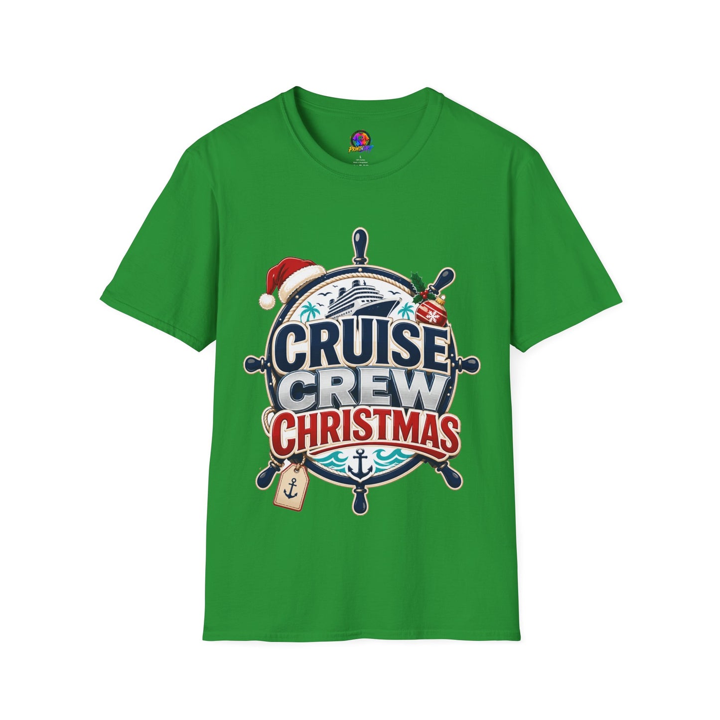 Cruise Crew Christmas T-Shirt — Holiday Cruise Vacation Tee