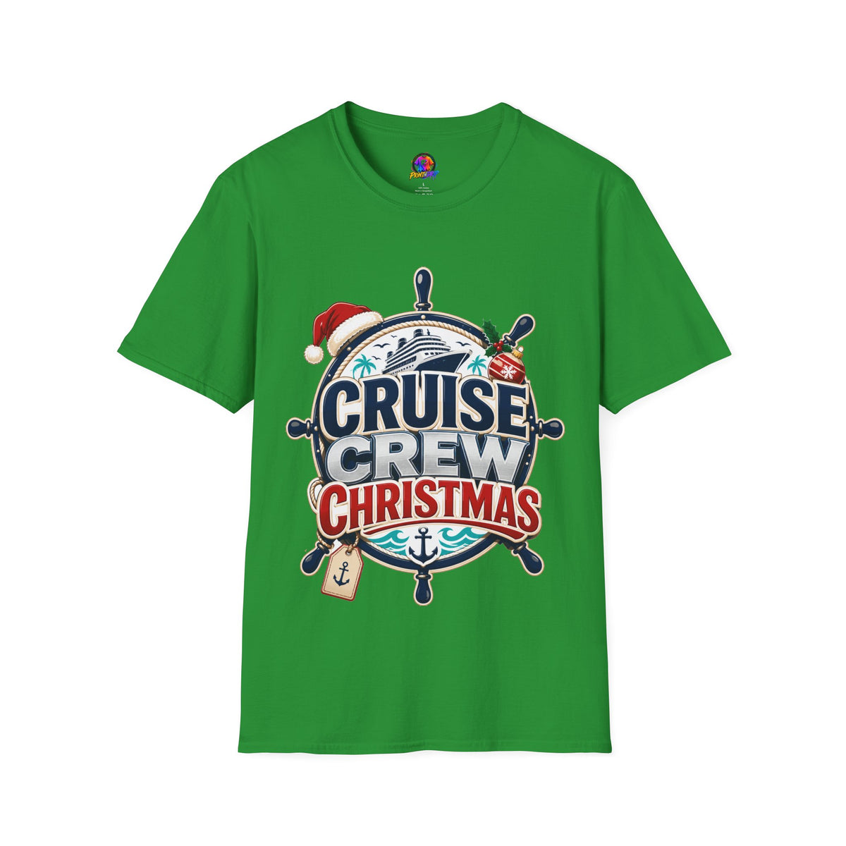 Cruise Crew Christmas T-Shirt — Holiday Cruise Vacation Tee