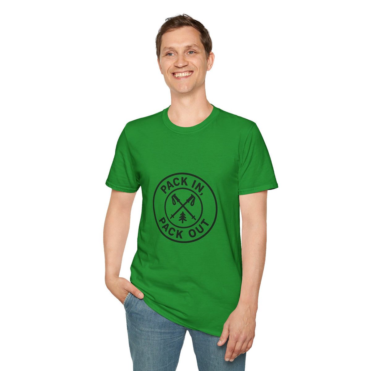 Black Minimalist Circle Logo T-Shirt - Trending Now - August 2026