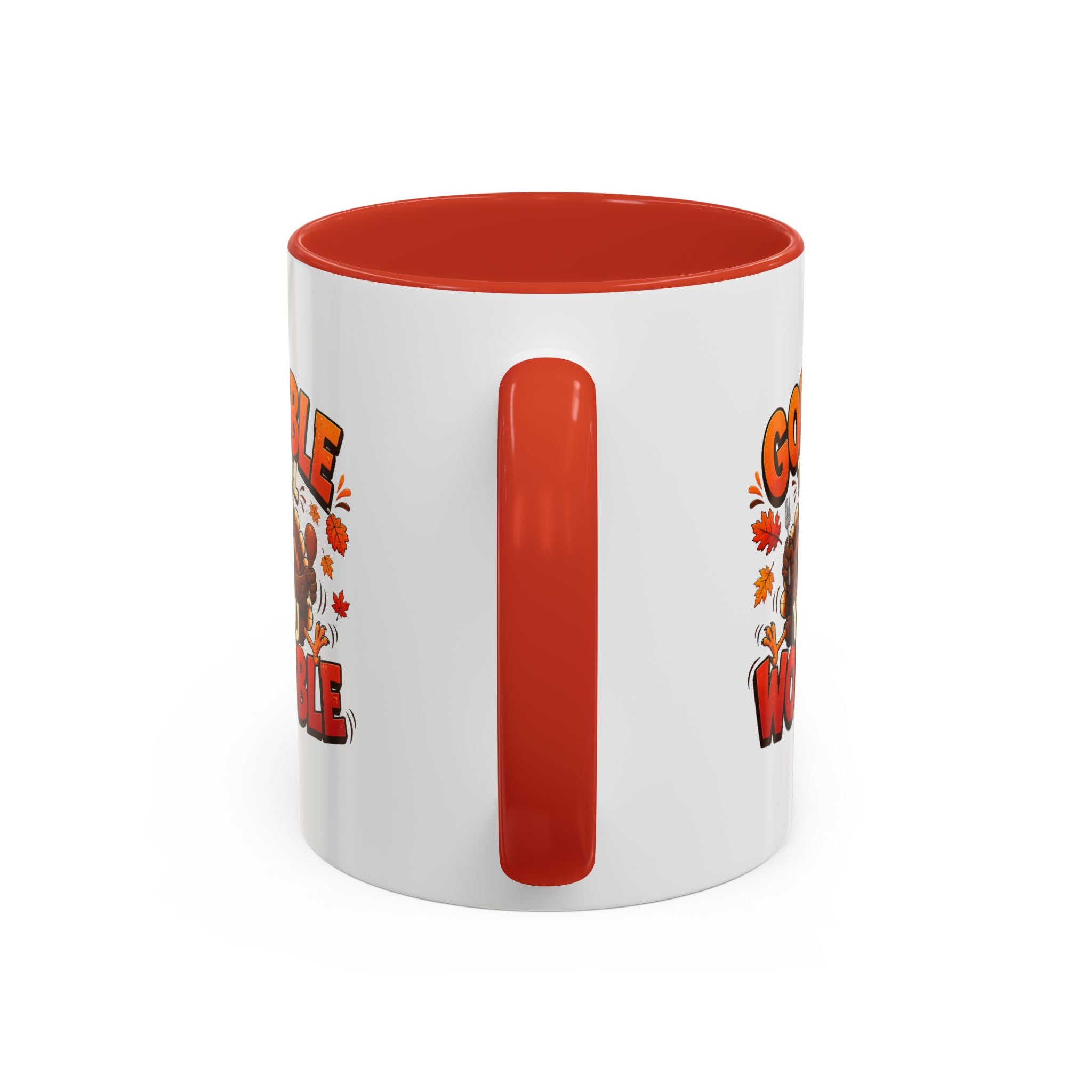 Thanksgiving Mug Gobble ’Til You Wobble Thanksgiving Coffee Mug