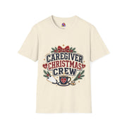 Caregiver Christmas Crew T-Shirt — Holiday Nurse & Caregiver Gift