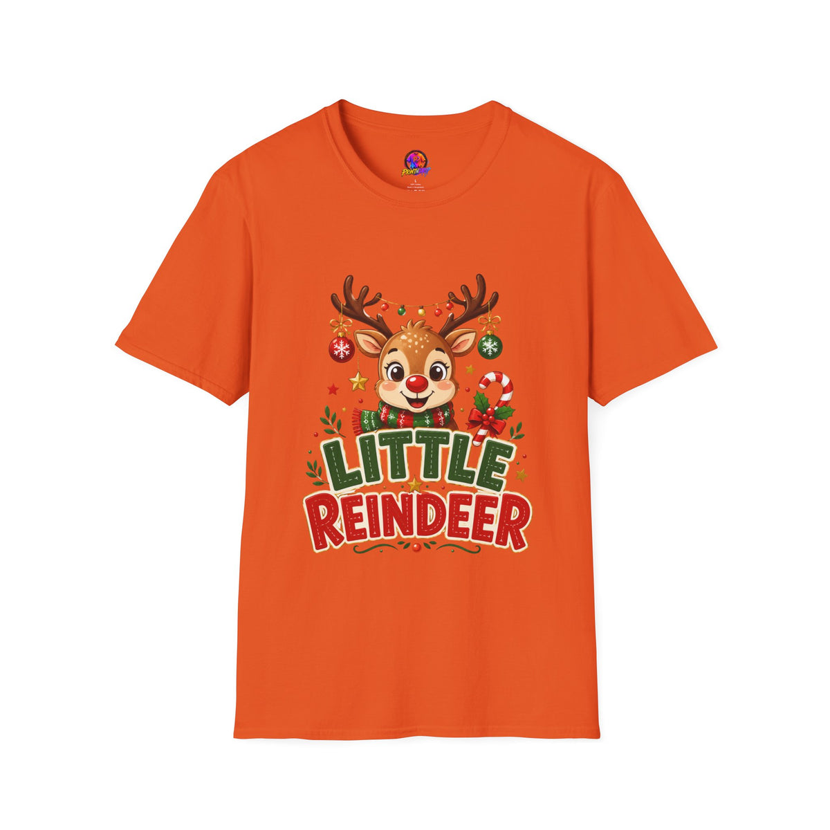 Little Reindeer T-Shirt — Cute Christmas Holiday Kids & Family Shirt