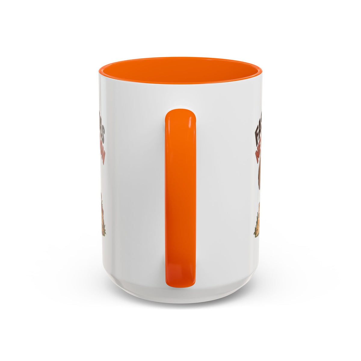 Funny And Witty "Fasting Was Never An Option" Accent Coffee Mug (11, 15oz)