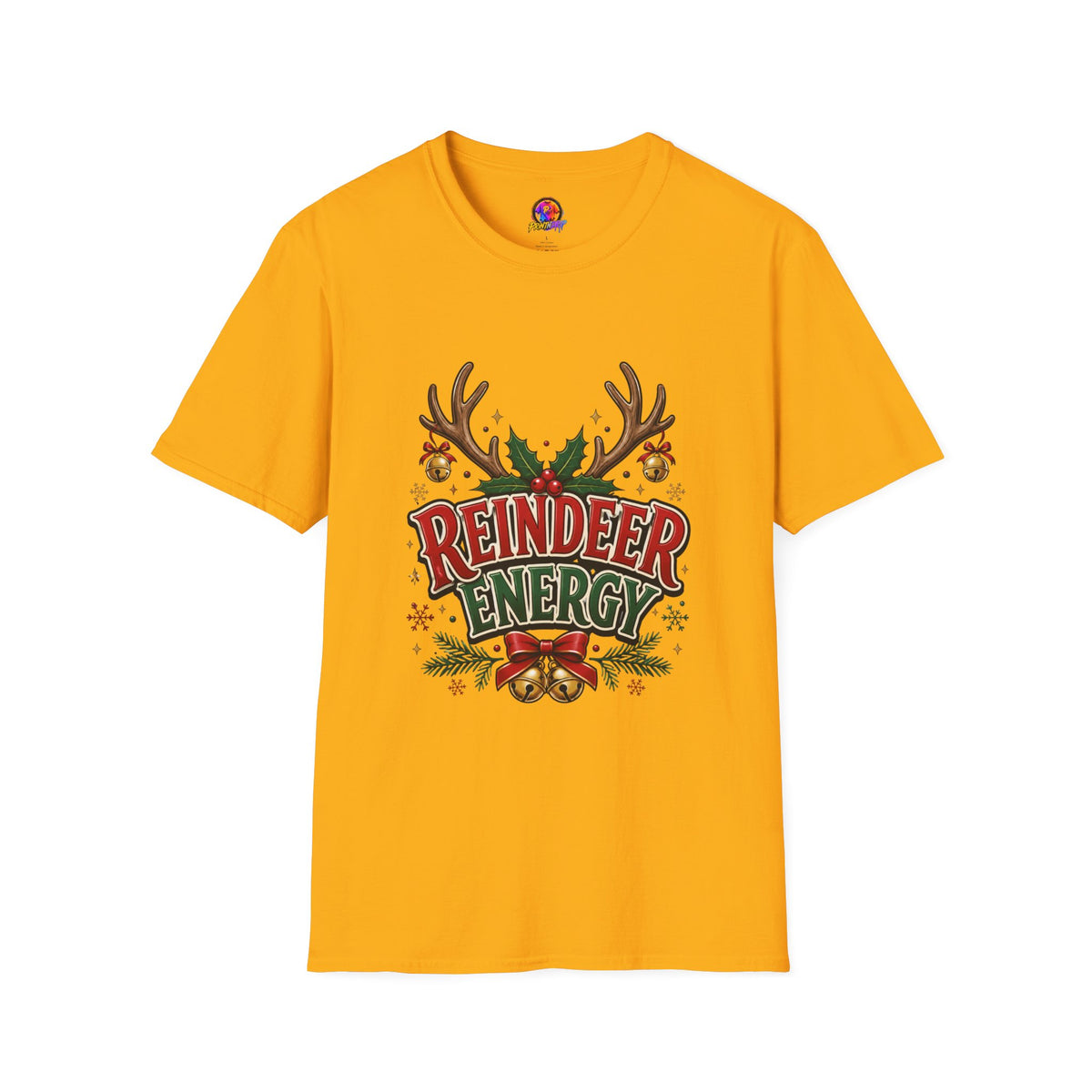 Reindeer Energy Christmas T-Shirt