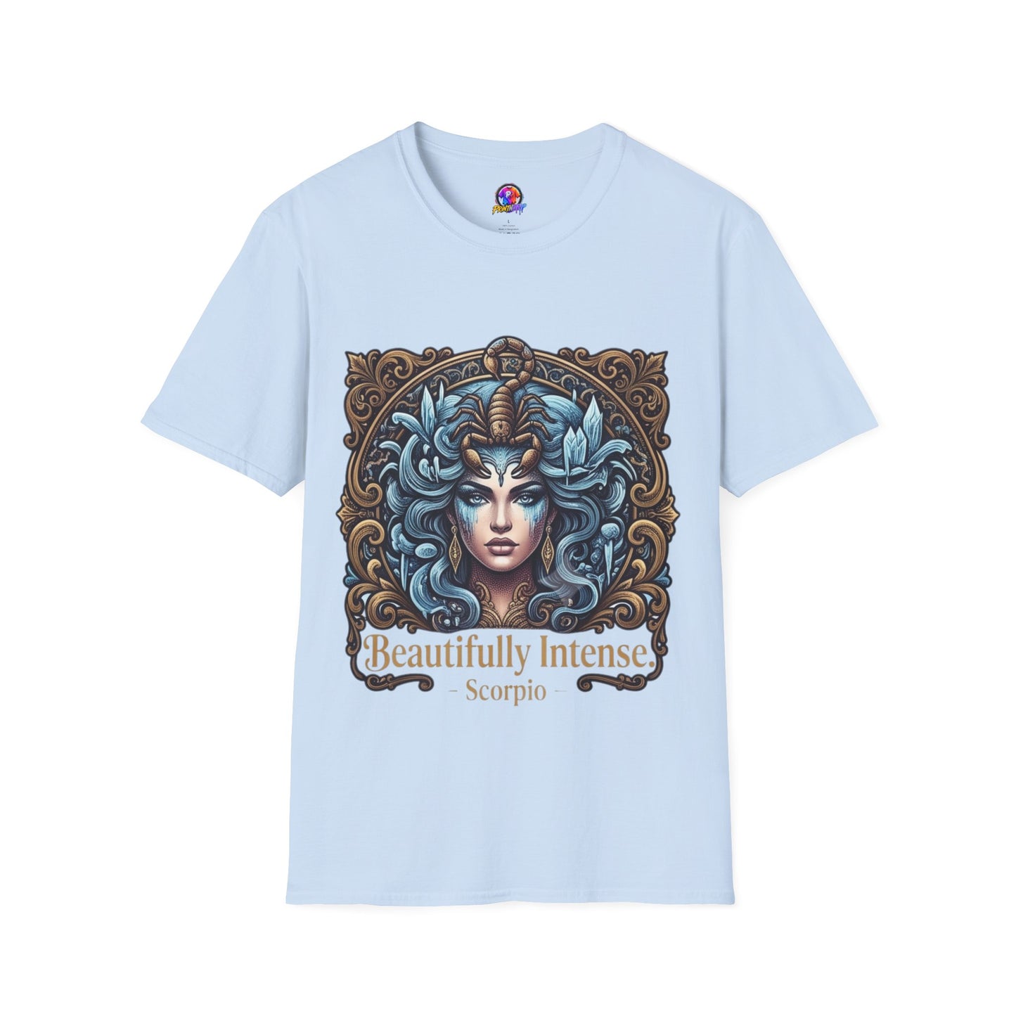 Scorpio Astrology T-Shirt — "Beautifully Intense" Zodiac Graphic Tee