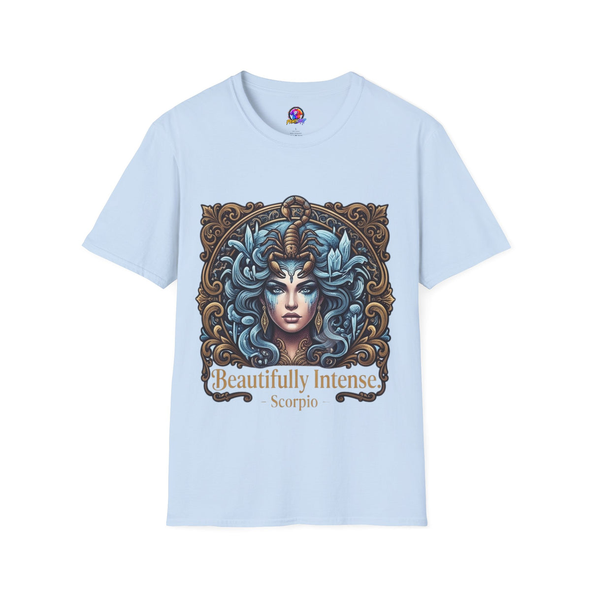 Scorpio Astrology T-Shirt — "Beautifully Intense" Zodiac Graphic Tee