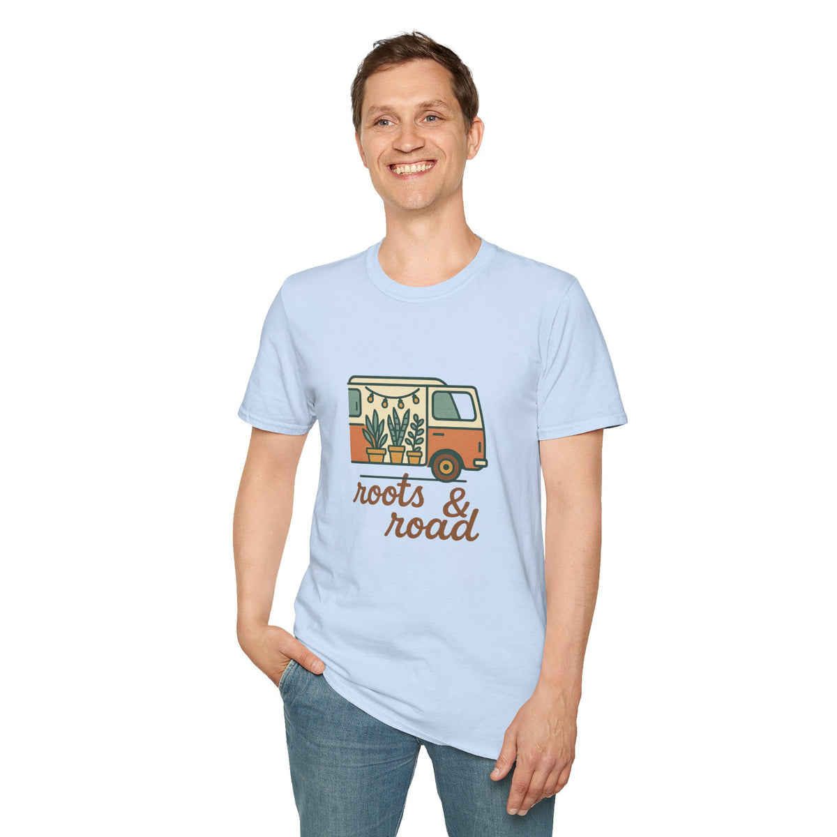 Roots & Road Camper Van T‑Shirt — Vintage Boho Adventure Tee - Trending Now - August 2026