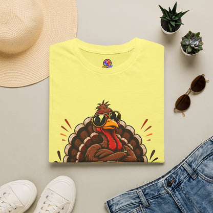 Turkey With Attitude T-Shirt — Funny Thanksgiving Turkey Graphic Tee