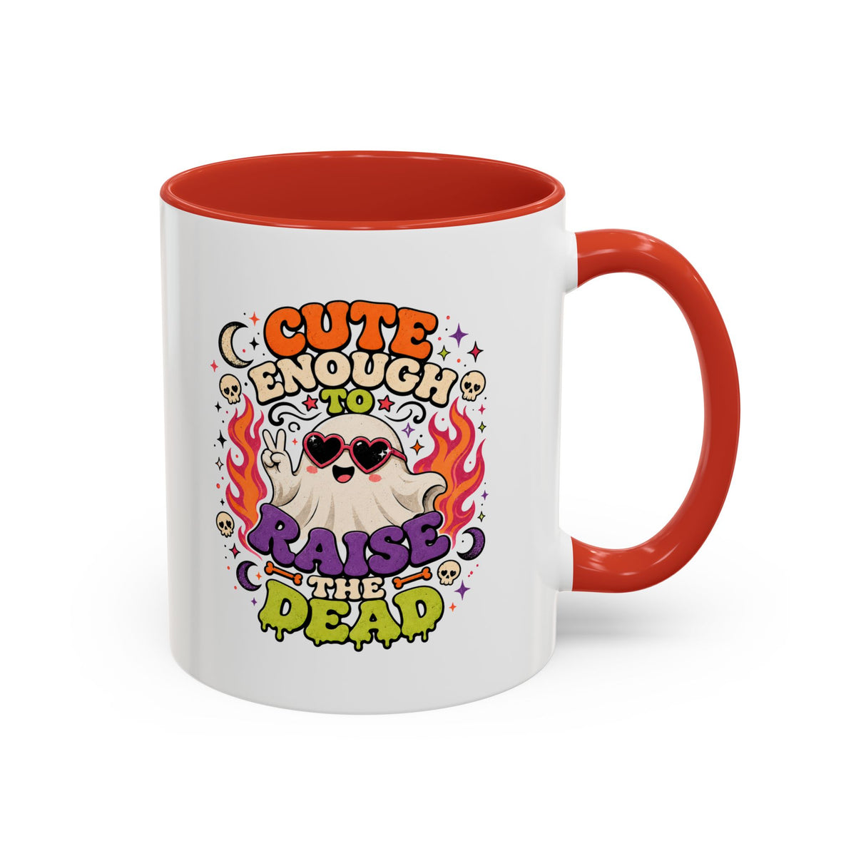 Halloween  Cute Enough Accent Coffee Mug