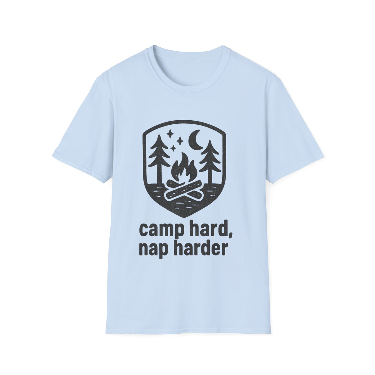 Adventure Forest T‑Shirt — Vintage Night Camping Crest - Trending Now - September 2026