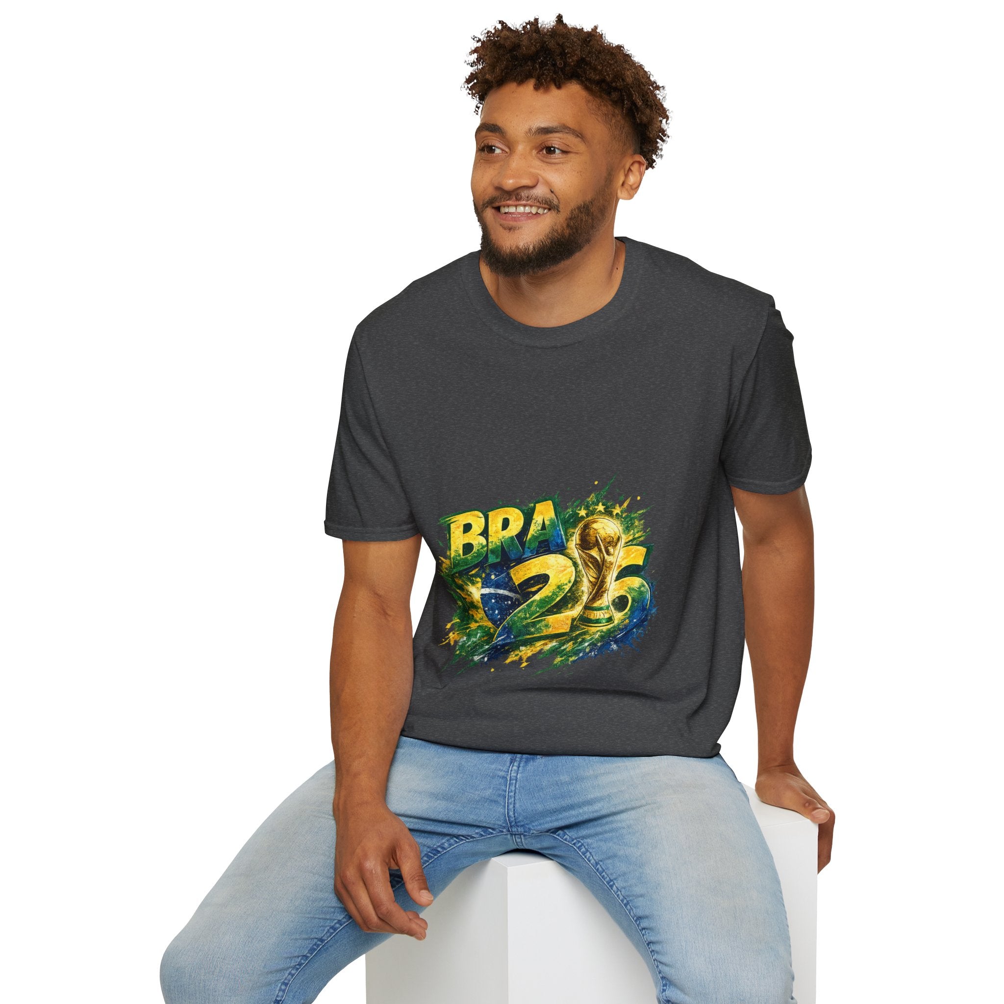 Brazil 25 T‑Shirt — Brazil Soccer World Cup Graphic Tee
