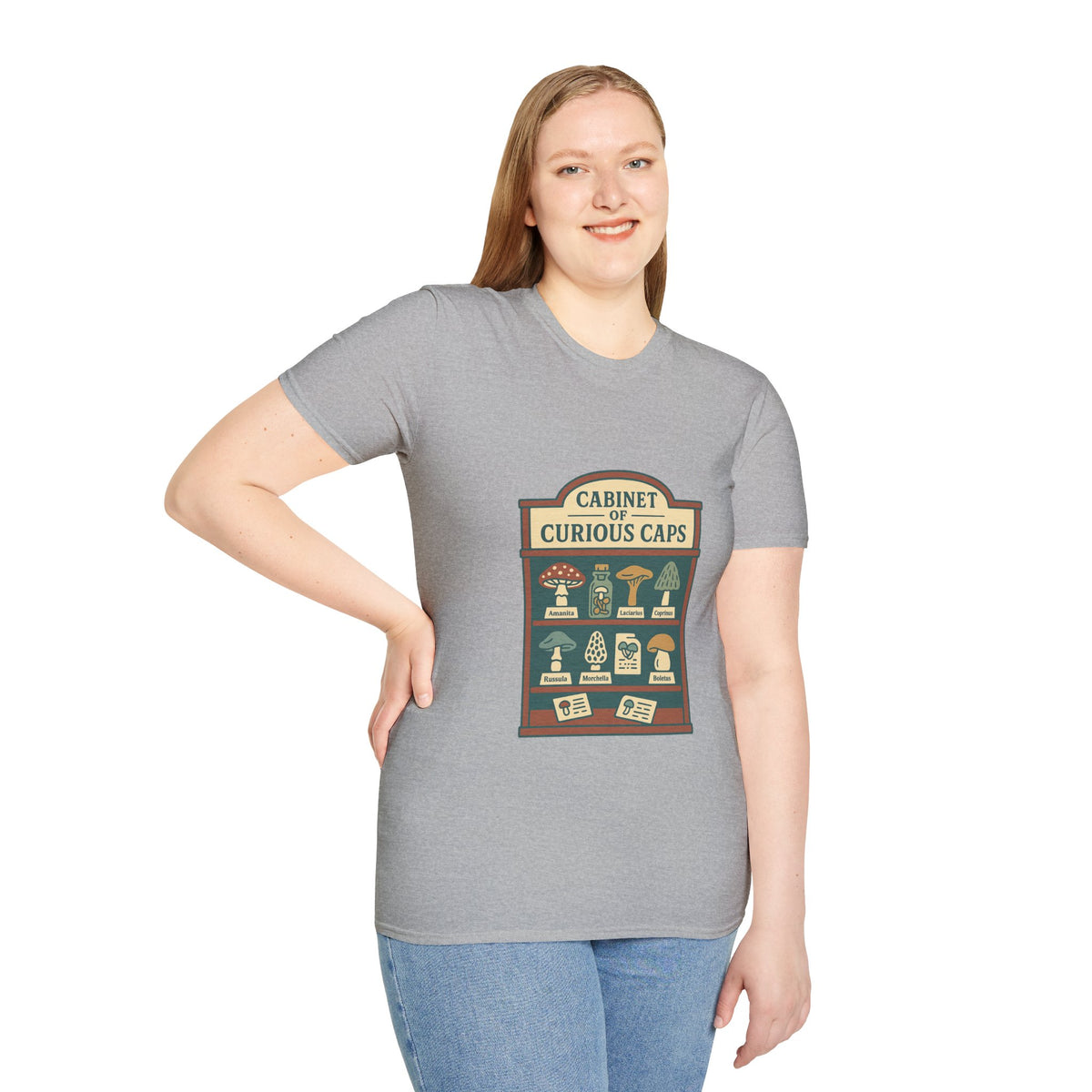 T-Shirt — Cabinet of Curious Caps Vintage Apothecary Graphic Tee - Trending Now - October 2026