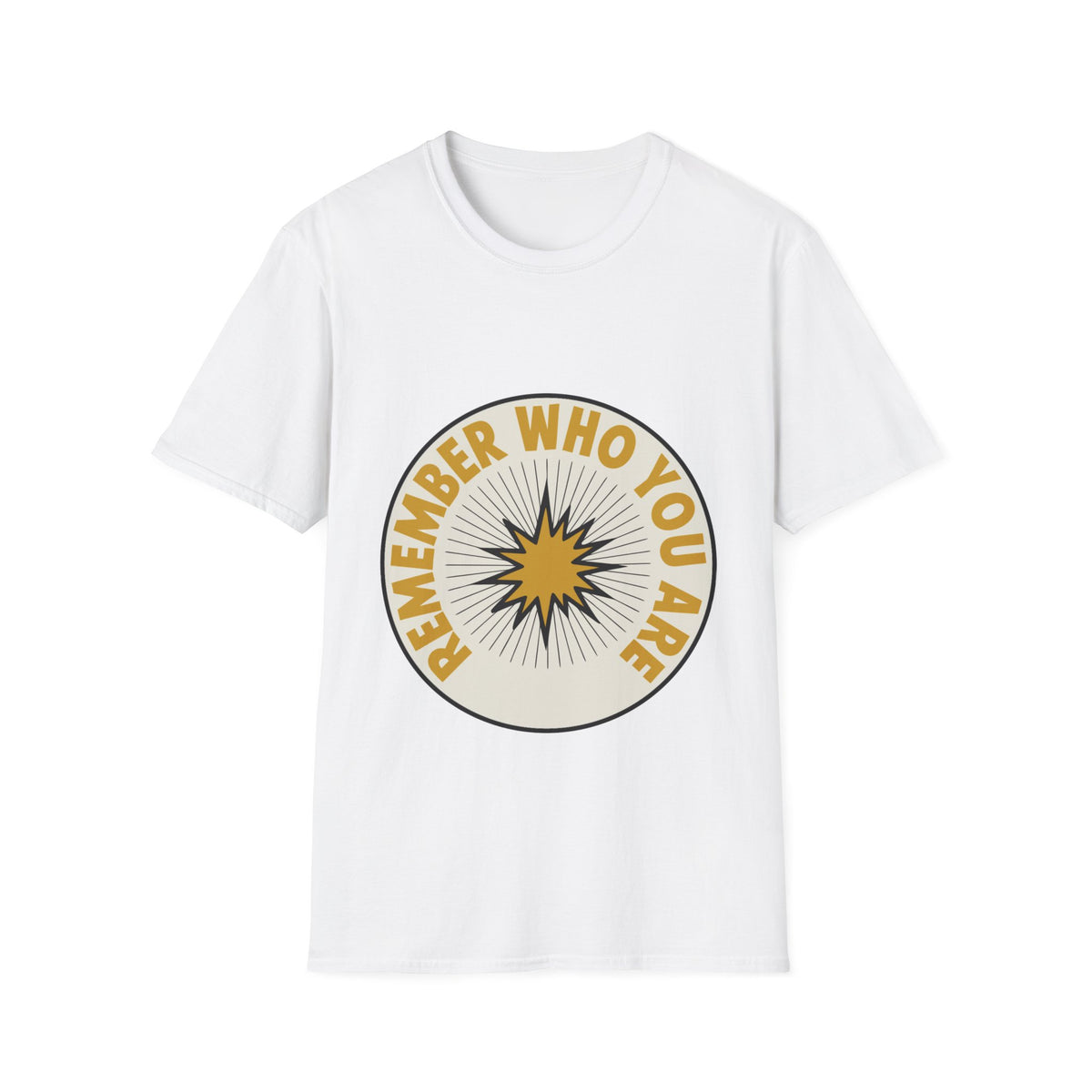 Remember Who You Are T-Shirt — Inspirational Retro Sunburst Tee - Trending Now - August 2026