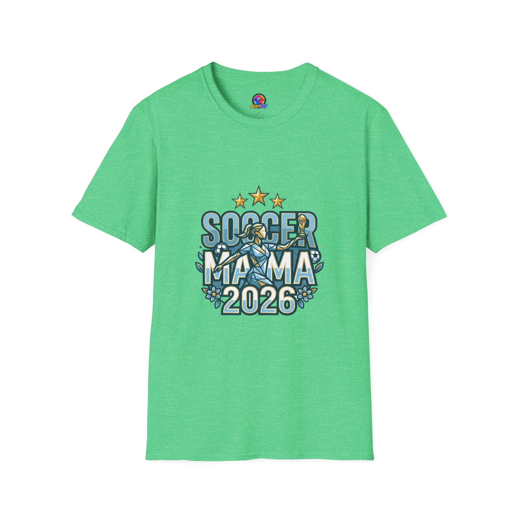 Soccer Mama 2026 T-Shirt — Women's Supporter Mom Tee