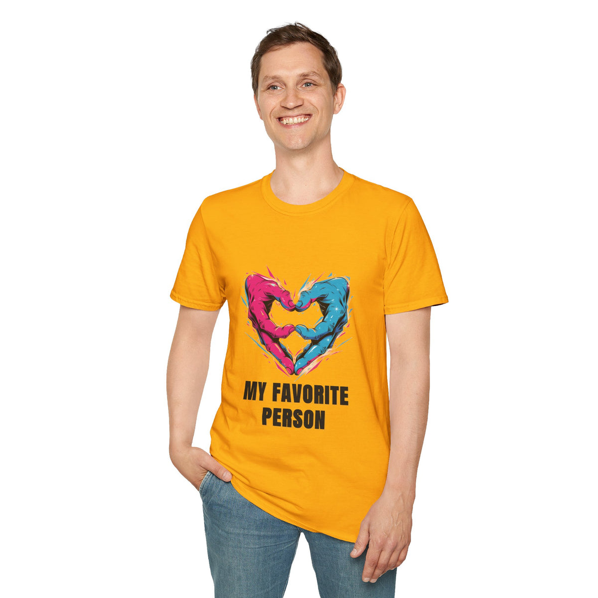 Heart Hands T-Shirt — “My Favorite Person” Couples Graphic Tee - Trending Now - August 2026