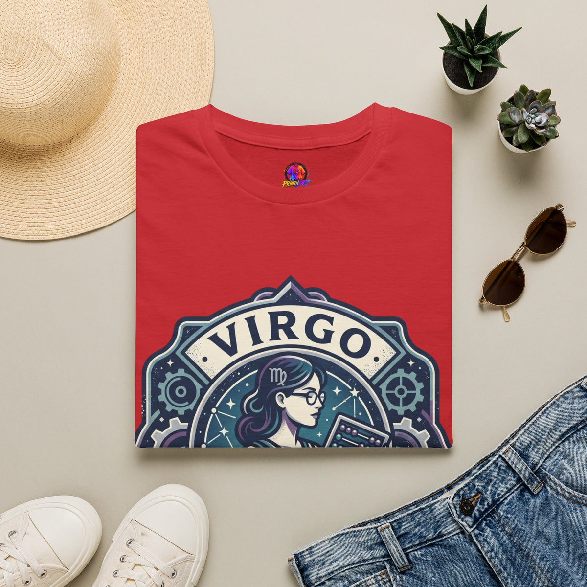 Virgo 'Professional Problem Solver' T-Shirt — Zodiac Astrology Tee for Women