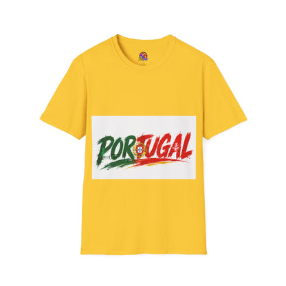 Portugal Flag Script T-Shirt — Portuguese Pride Tee