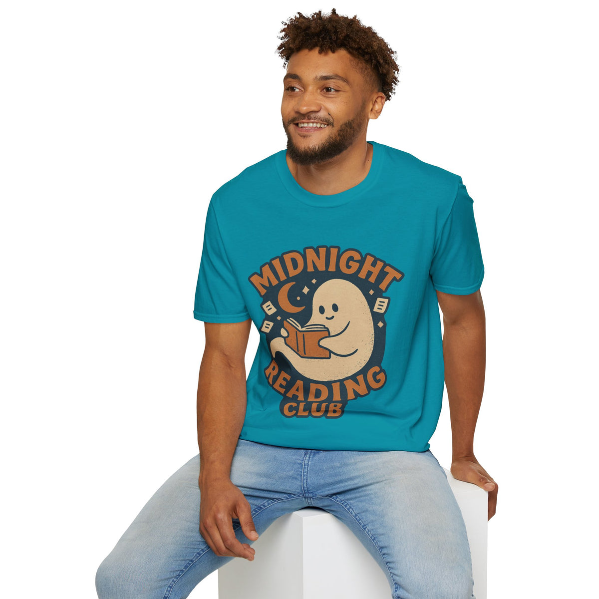 Midnight Reading Club T-Shirt — Cute Ghost Booklover Tee - Trending Now - August 2026