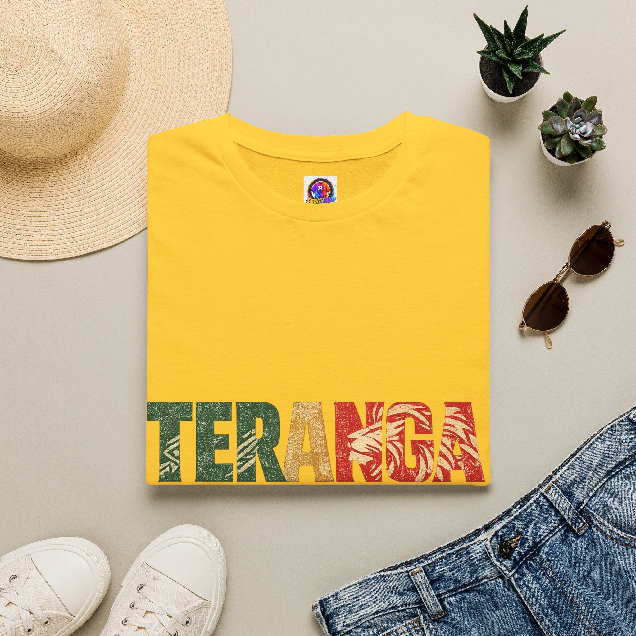 Senegal Teranga Pride T-Shirt — Senegalese Culture Floral Graphic Tee