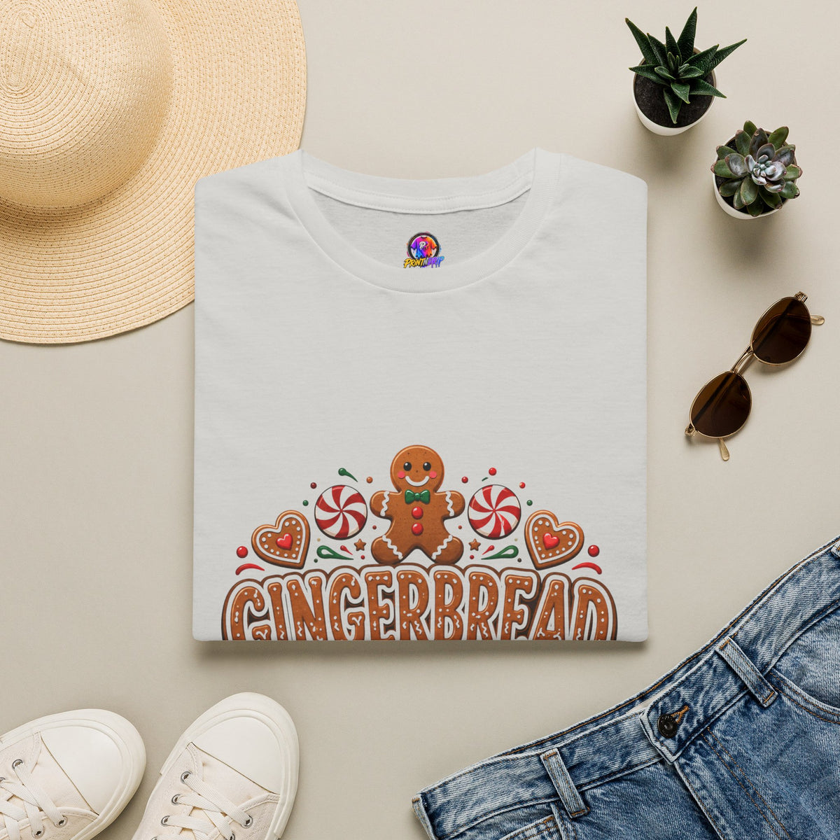 Gingerbread Gang T-Shirt — Cute Holiday Cookie Graphic Tee