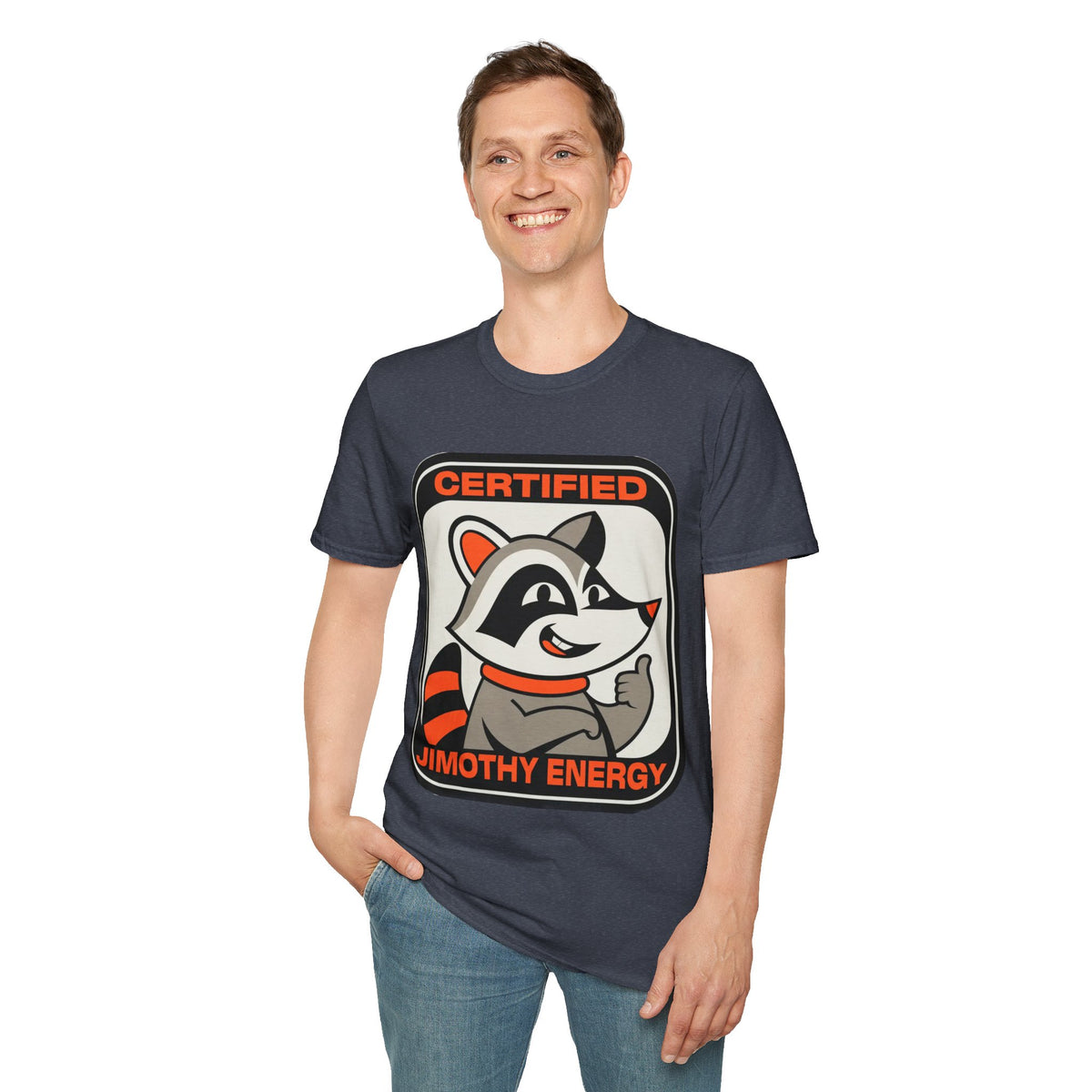 Certified Timothy Energies T-Shirt — Retro Raccoon Graphic Tee - Trending Now - August 2026