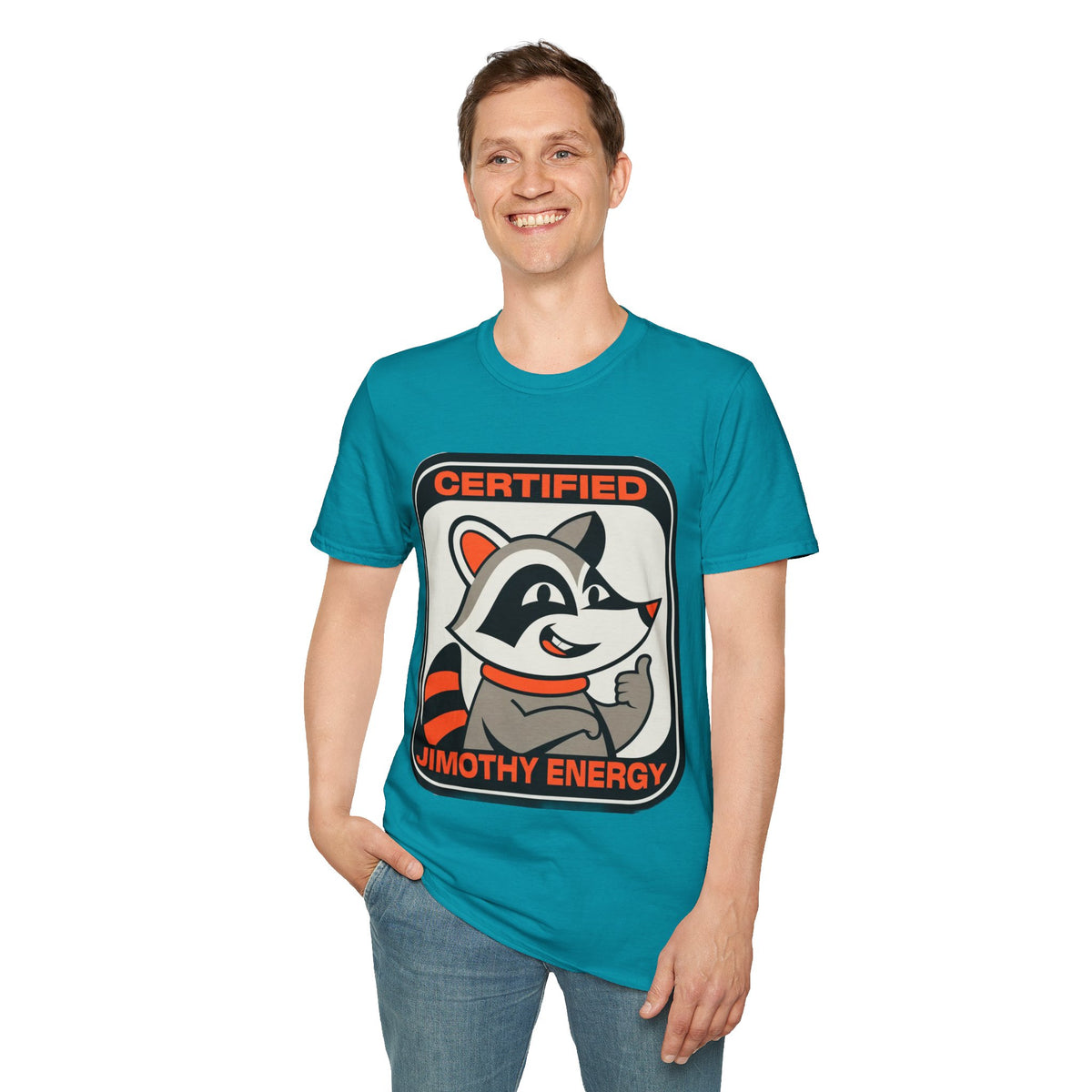 Certified Timothy Energies T-Shirt — Retro Raccoon Graphic Tee - Trending Now - August 2026