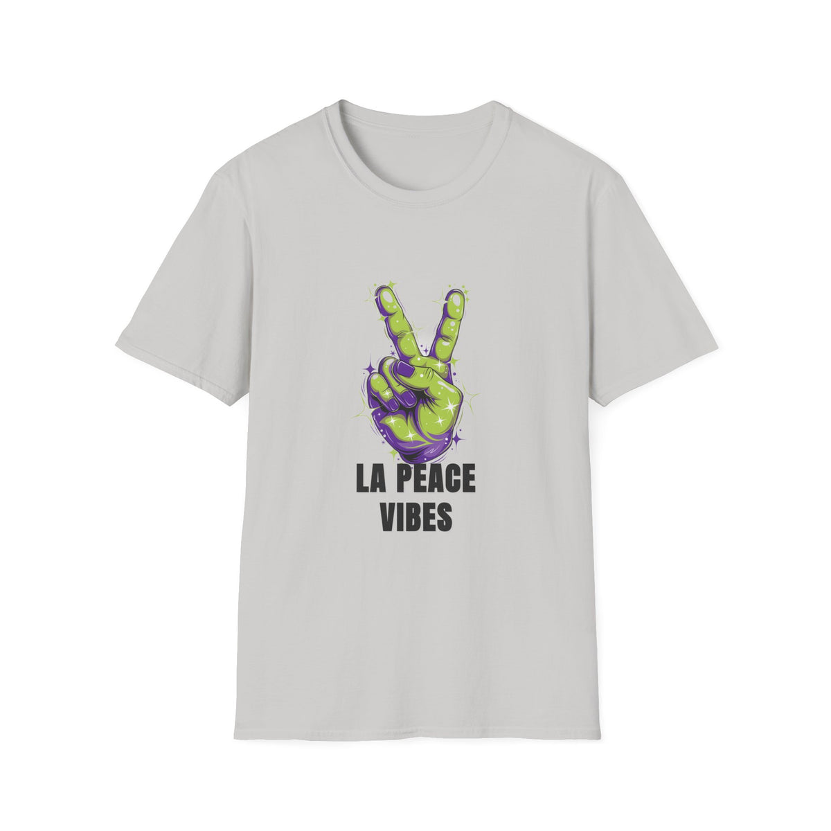 Peace Vibes T-Shirt — Green Alien Peace Sign Tee (La Peace Vibes) - Trending Now - August 2026