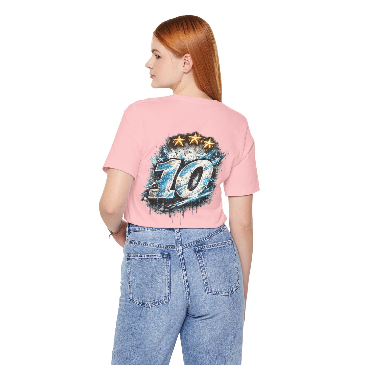 Buenos Aires Nights T‑Shirt — '10' Grunge Graphic Tee - Argentina No. 10