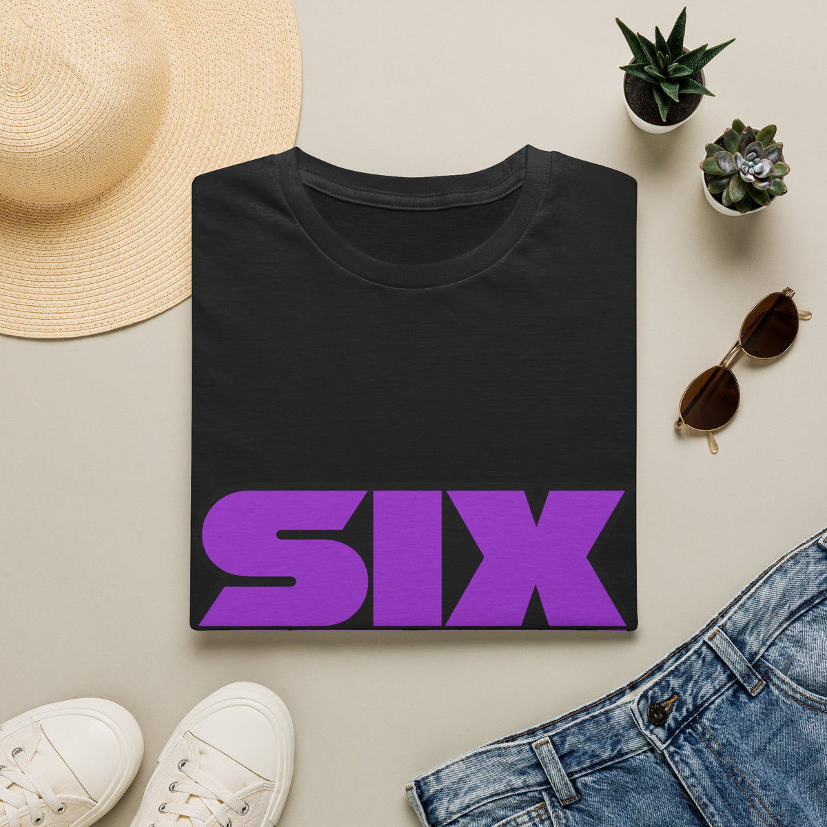 "Six Seven Energy" Bold Purple Typography Graphic Tee - Trending Now - September 2026