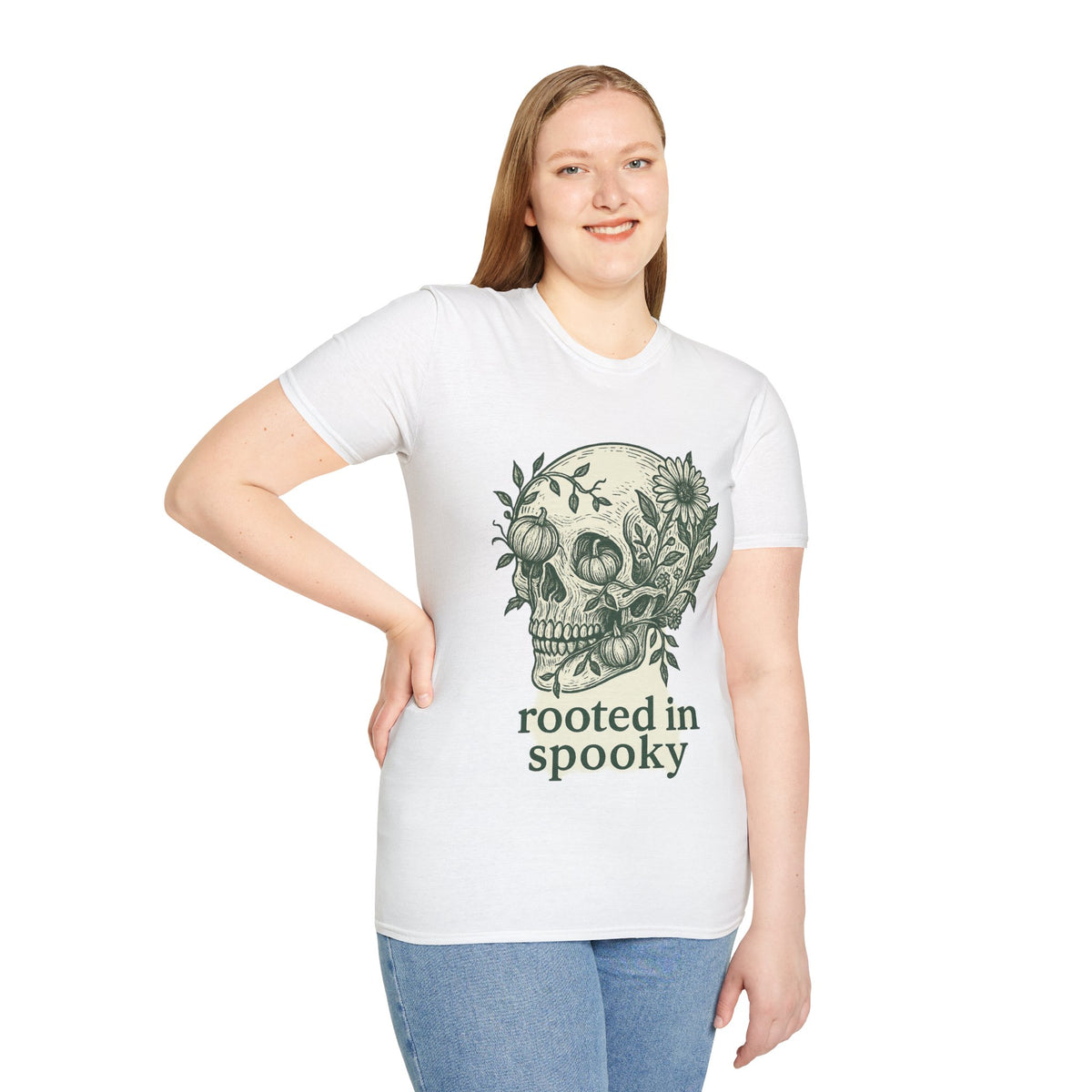 Floral Skull Tee — "Rooted" Botanical Skull Graphic T-Shirt - Trending Now - August 2026