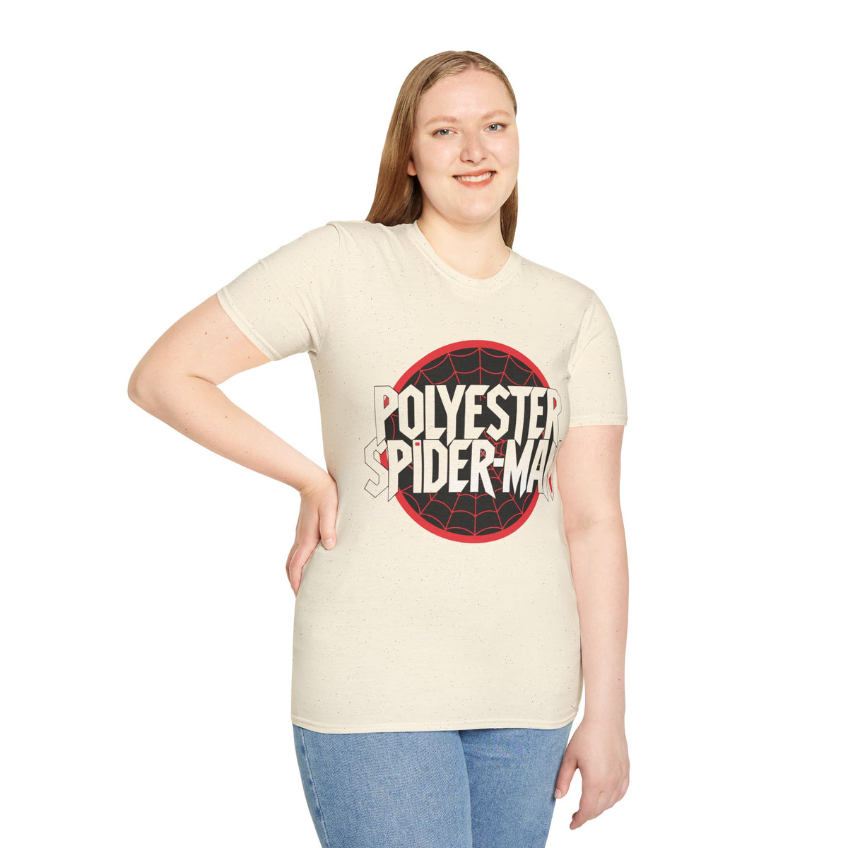 Polyester Spider-Man T-Shirt — Retro Web Logo Graphic Tee - Trending Now - August 2026