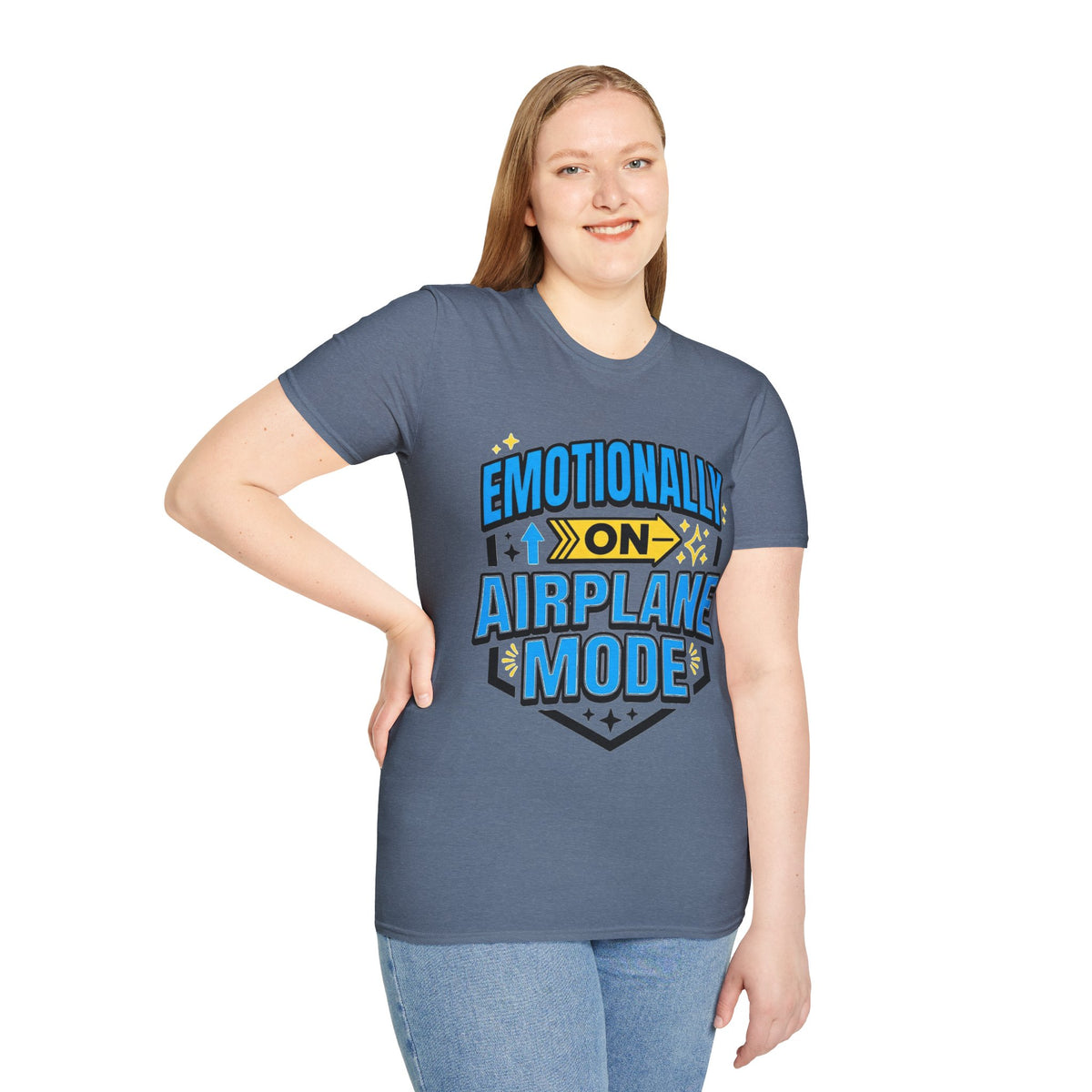 Emotionally On Airplane Mode T-Shirt — Funny Mental Health Self-Care Tee - Trending Now - August 2026