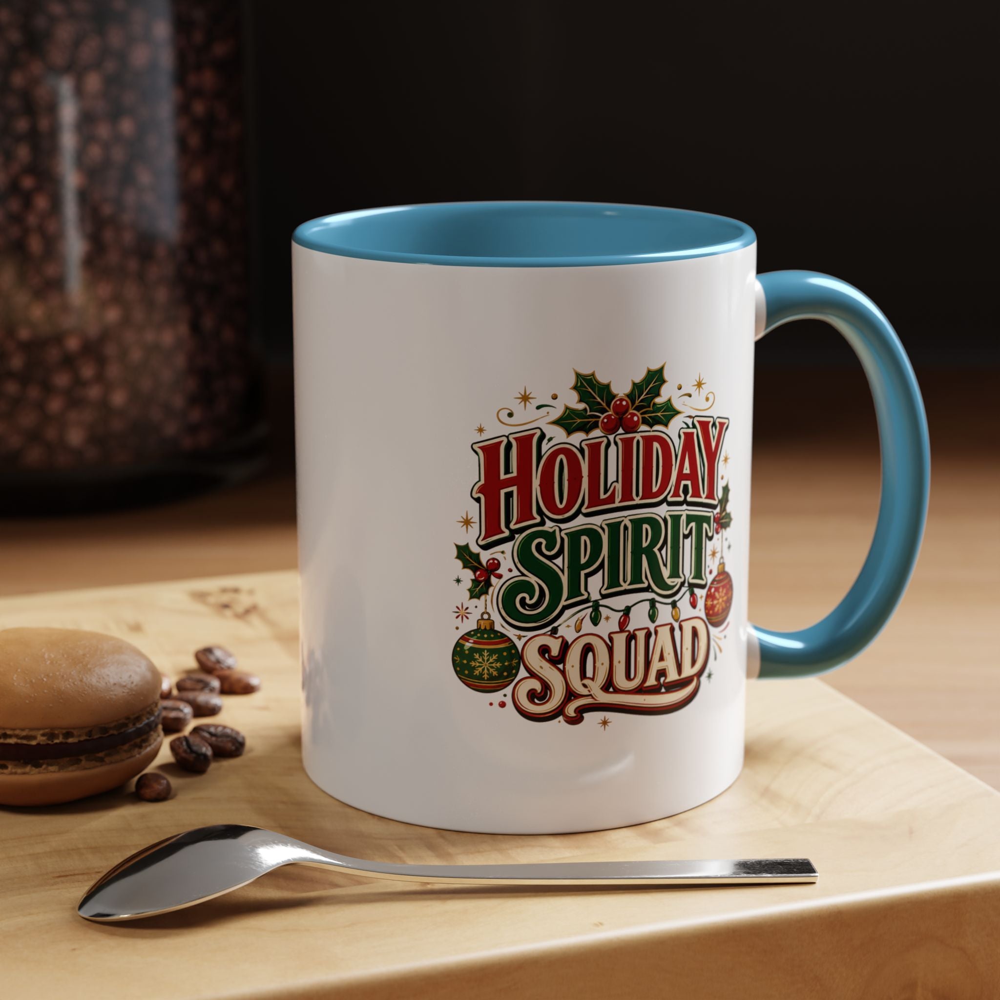 Accent Coffee Mug Holiday Spirit Squad