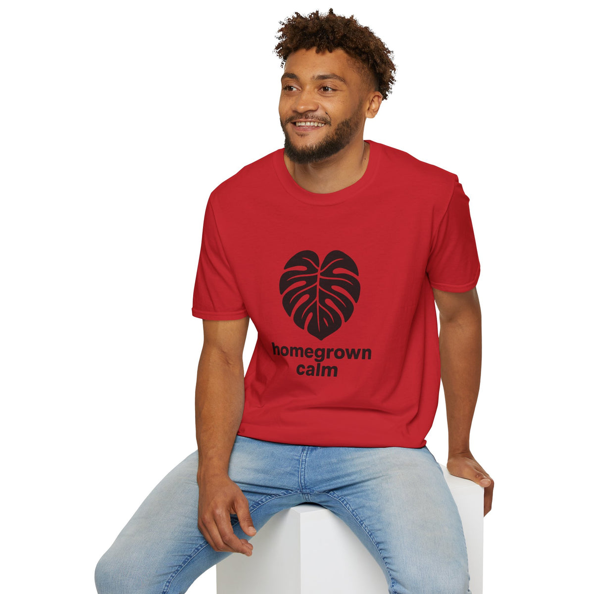 Black T‑Shirt with Subtle Heartroots Graphic – Minimal Plant Lover Tee - Trending Now - August 2026