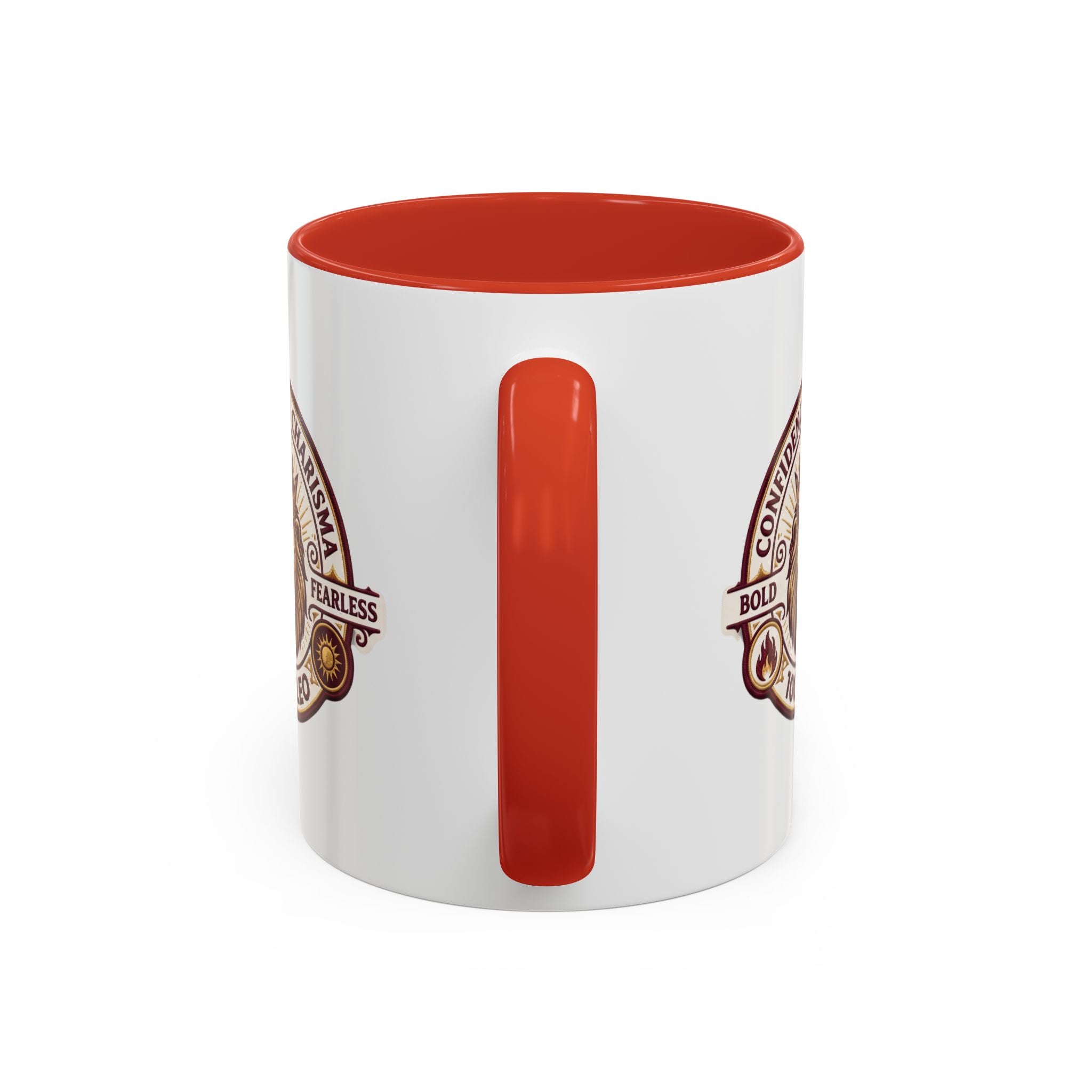 Leo Zodiac Coffee Mug — '100% Leo' Lion Design, Confidence & Charisma Gift