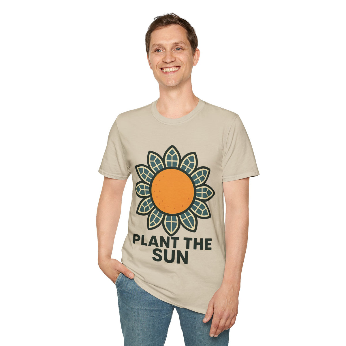 Sunflower Graphic T‑Shirt — 'Plantin' Good Vibes' Eco Floral Tee - Trending Now - September 2026