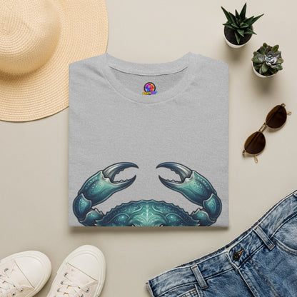 Crab Graphic T-Shirt — Coastal Sea Creature Tee