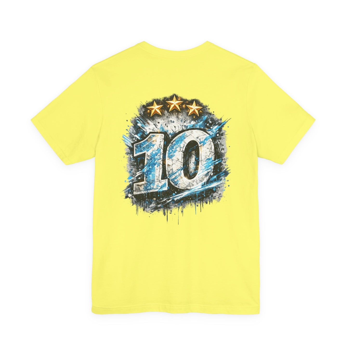 Buenos Aires Nights T‑Shirt — '10' Grunge Graphic Tee - Argentina No. 10