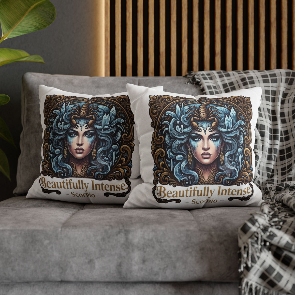 Scorpio 'Beautifully Intense' Decorative Pillowcase